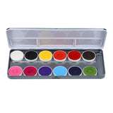 Superstar Schminkpalet Sparkling Faces - 12 kleuren - 12 x 5 gram