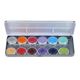 Superstar Schminkpalet Syllie Faces - 12 kleuren - 12 x 5 gram