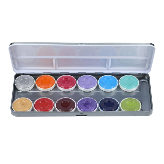 Superstar Schminkpalet Syllie Faces - 12 kleuren - 12 x 5 gram