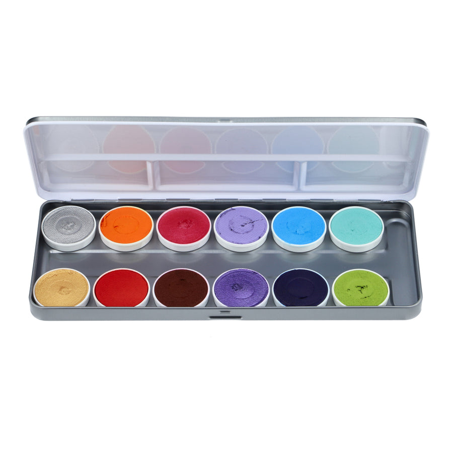 Superstar Schminkpalet Syllie Faces - 12 kleuren - 12 x 5 gram
