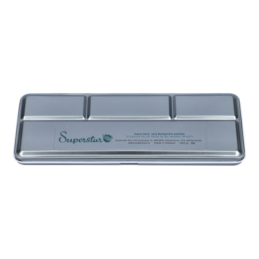 Superstar Schminkpalet Syllie Faces - 12 kleuren - 12 x 5 gram
