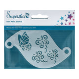Superstar Schminksjabloon Butterflies