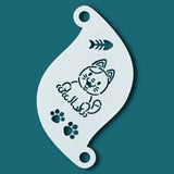 Superstar Schminksjabloon Cute cat