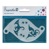 Superstar Schminksjabloon Dragons