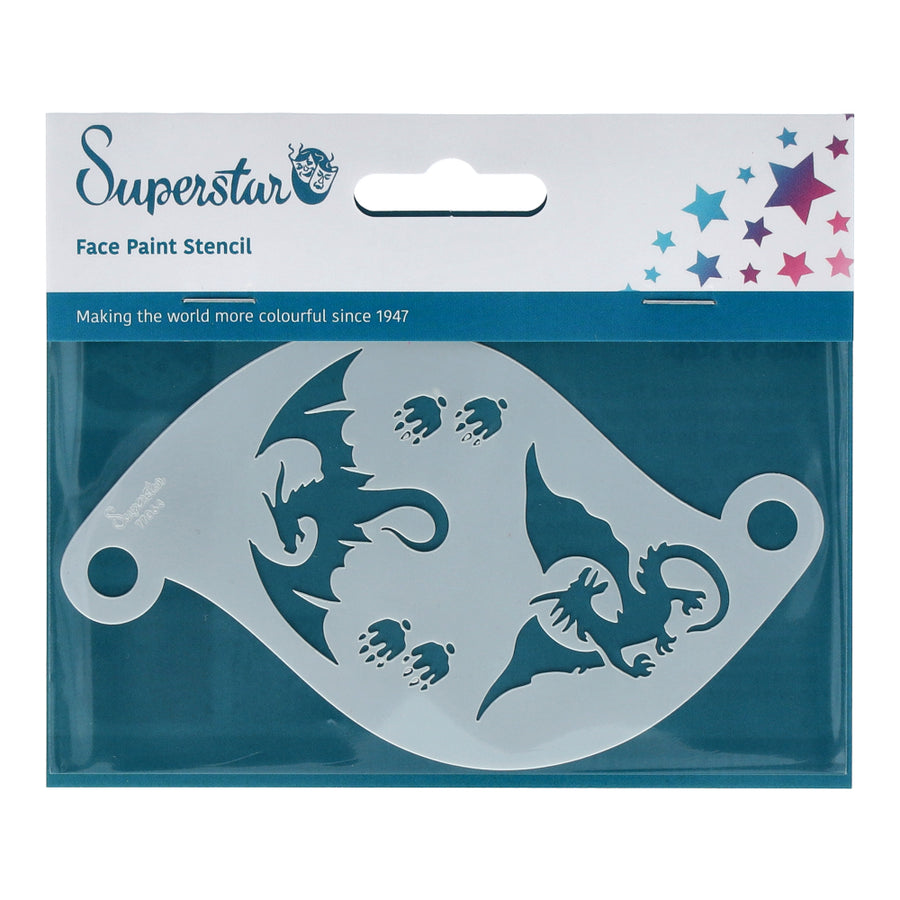 Superstar Schminksjabloon Dragons
