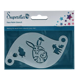 Superstar Schminksjabloon Easter joy