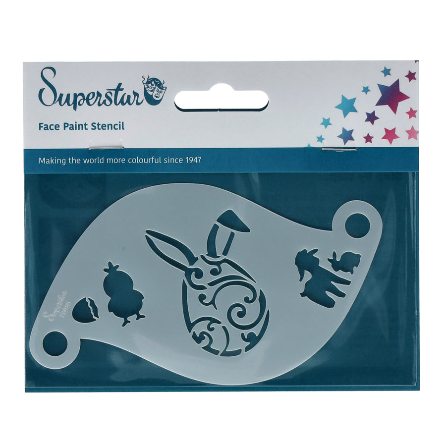 Superstar Schminksjabloon Easter joy