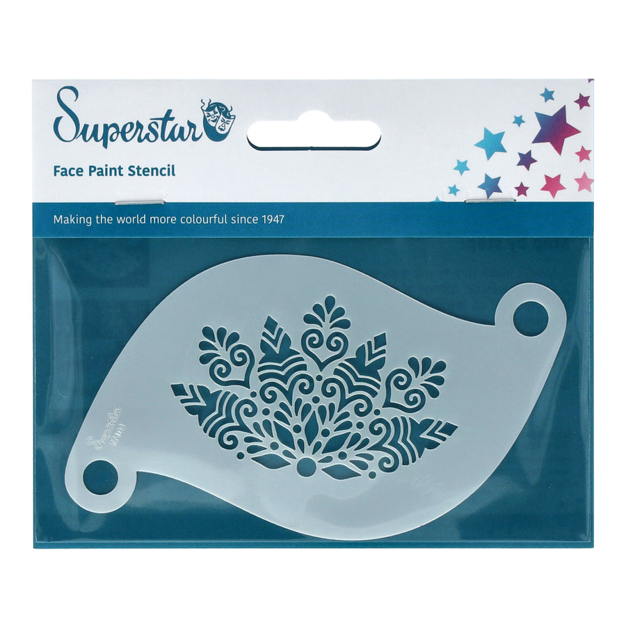 Superstar Schminksjabloon Ice crown