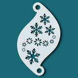 Superstar Schminksjabloon Snowflakes