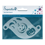 Superstar Schminksjabloon Spooky pumpkins