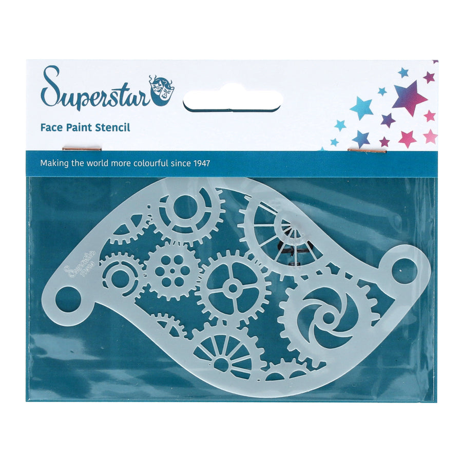 Superstar Schminksjabloon Steam punk