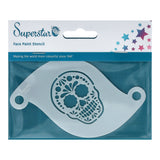 Superstar Schminksjabloon Sugar skull