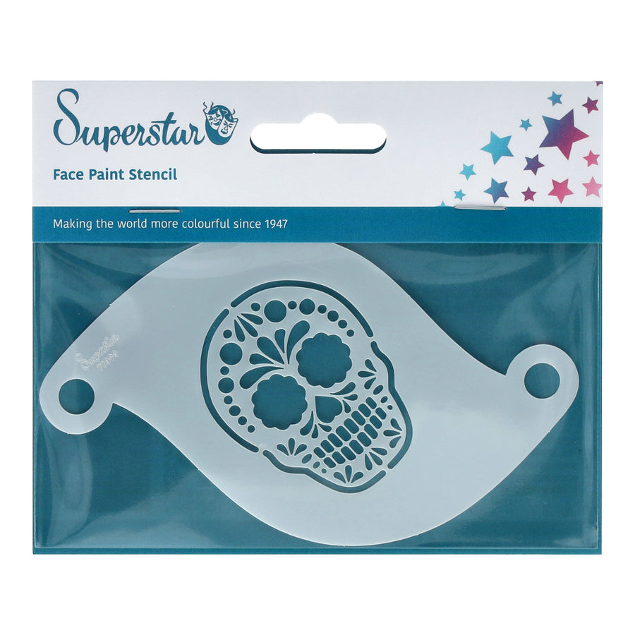 Superstar Schminksjabloon Sugar skull