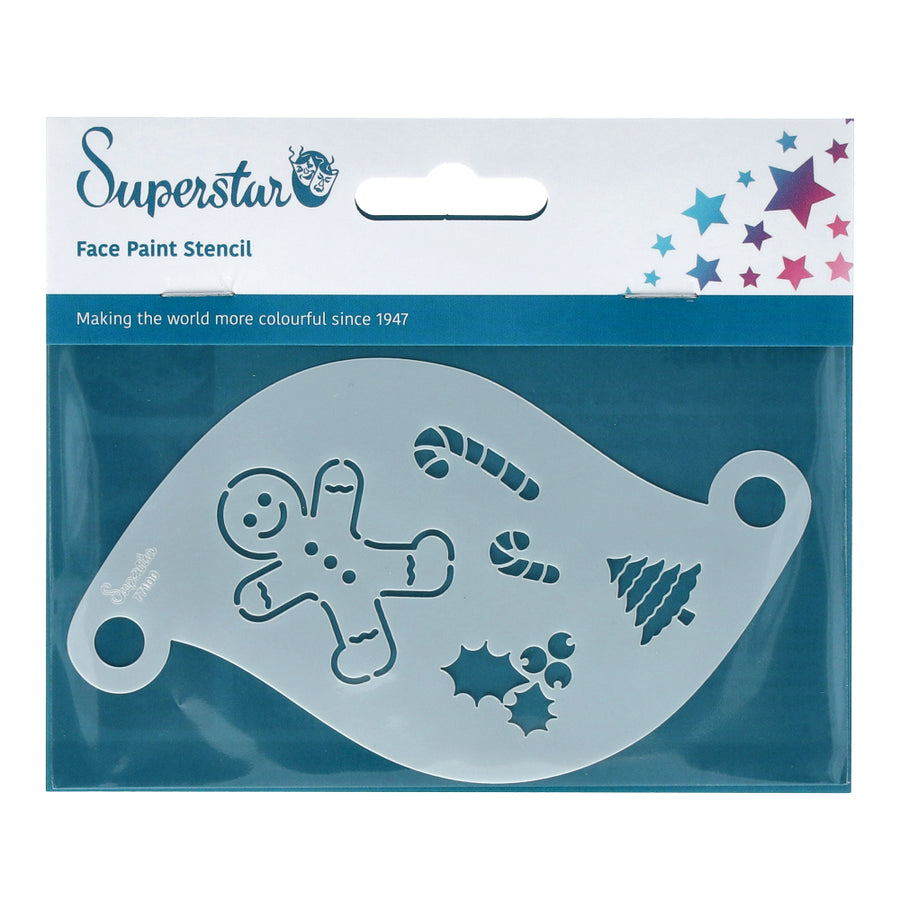 Superstar Schminksjabloon Winter candy