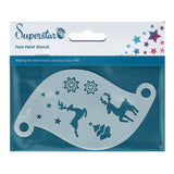 Superstar Schminksjabloon Winter wonderland