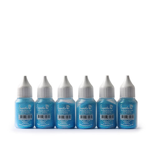 Superstar Sparkling glitter iridescent skyblue - 10 gram