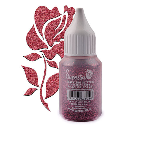 Superstar Sparkling glitter rose - 10 gram