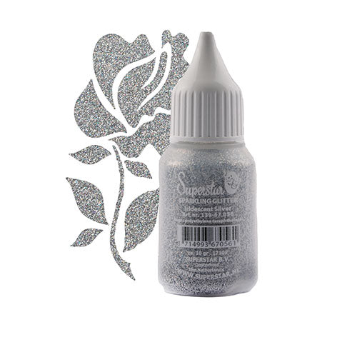 Superstar Sparkling glitter silver - 10 gram
