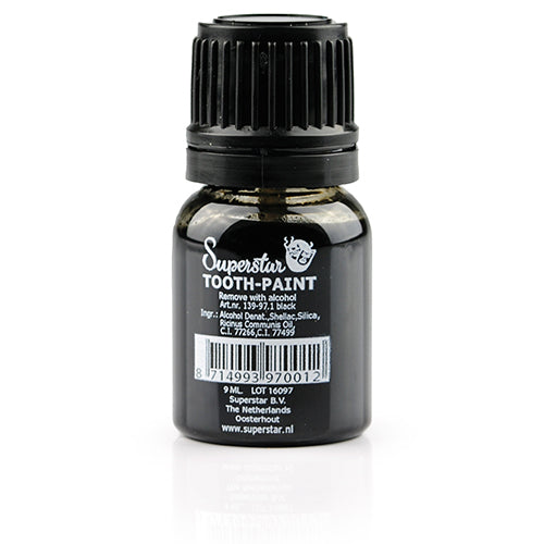 Superstar Tandenlak zwart - 9 ml