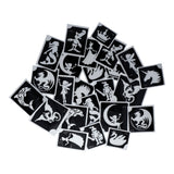 Superstar XL Glittertattoo sjablonen Fantasy Fairytale (24 st)