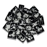 Superstar XL Glittertattoo sjablonen Halloween (24 st)