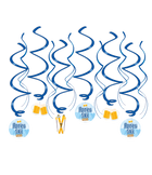 Après ski versiering swirl slinger