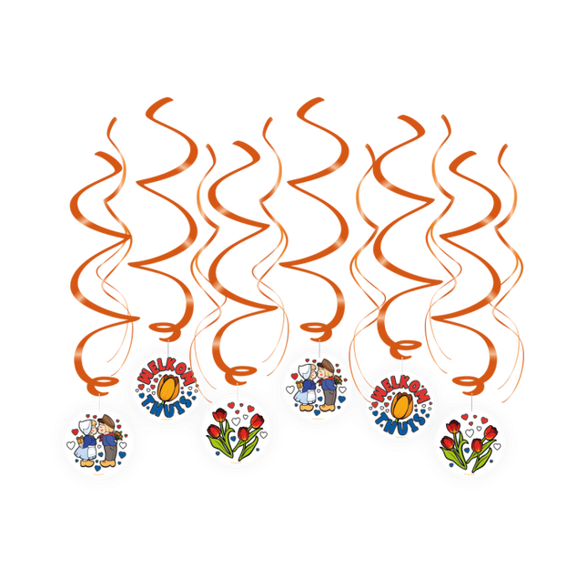 Welkom thuis Swirl slingers - 6 stuks