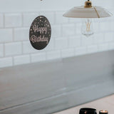 18 jaar Swirl slingers - 3 stuks - roze en zwart