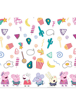 Peppa Pig tablecloth - 120 x 180 cm