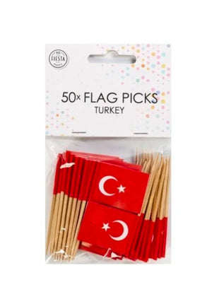 Turkey Cocktail Sticks - 50 pieces