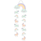 Unicorn Hangdecoratie regenboog - 30 x 85 cm