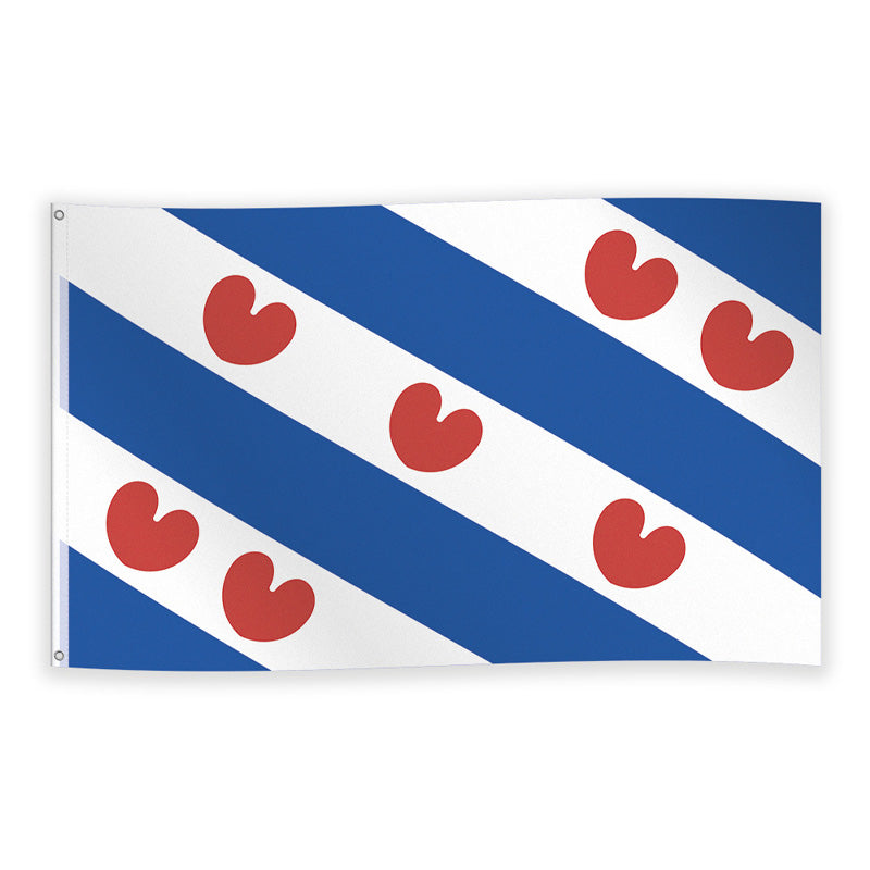 Vlag Friesland -Pompeblêd - 150 x 90 cm