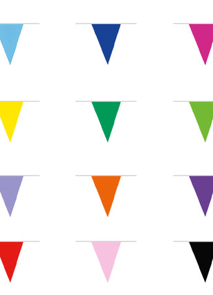 Bunting - 10 meters - 20 x 30 - single color