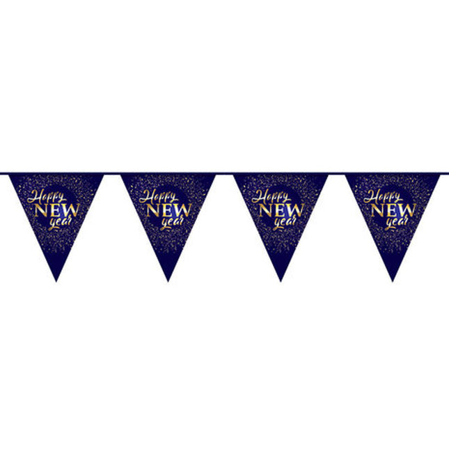 Happy New Year Vlaggenlijn - 6 meter