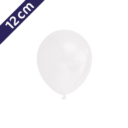Ballonnen - 100 stuks - 12 cm - wit