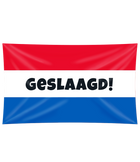 Vlag Geslaagd  - 90 x 150 cm