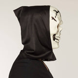 Day of the Dead - Masker schedel met kap