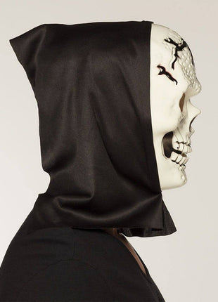 Day of the Dead - Skull Mask with Hood