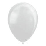 Ballonnen - 50 stuks - 30 cm - Zilver metallic