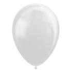 Ballonnen - 10 stuks - 30 cm - Zilver metallic