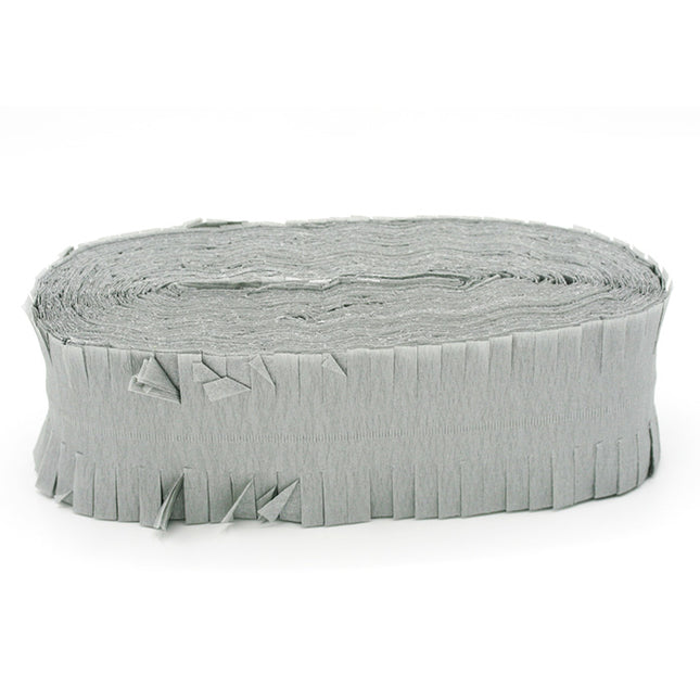 Crêpeslinger - 24 meter - zilver